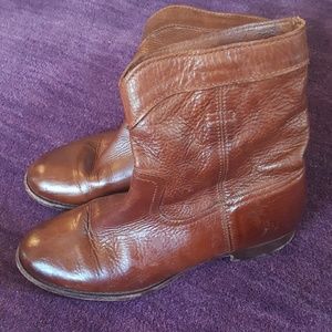 Frye cara roper cognac